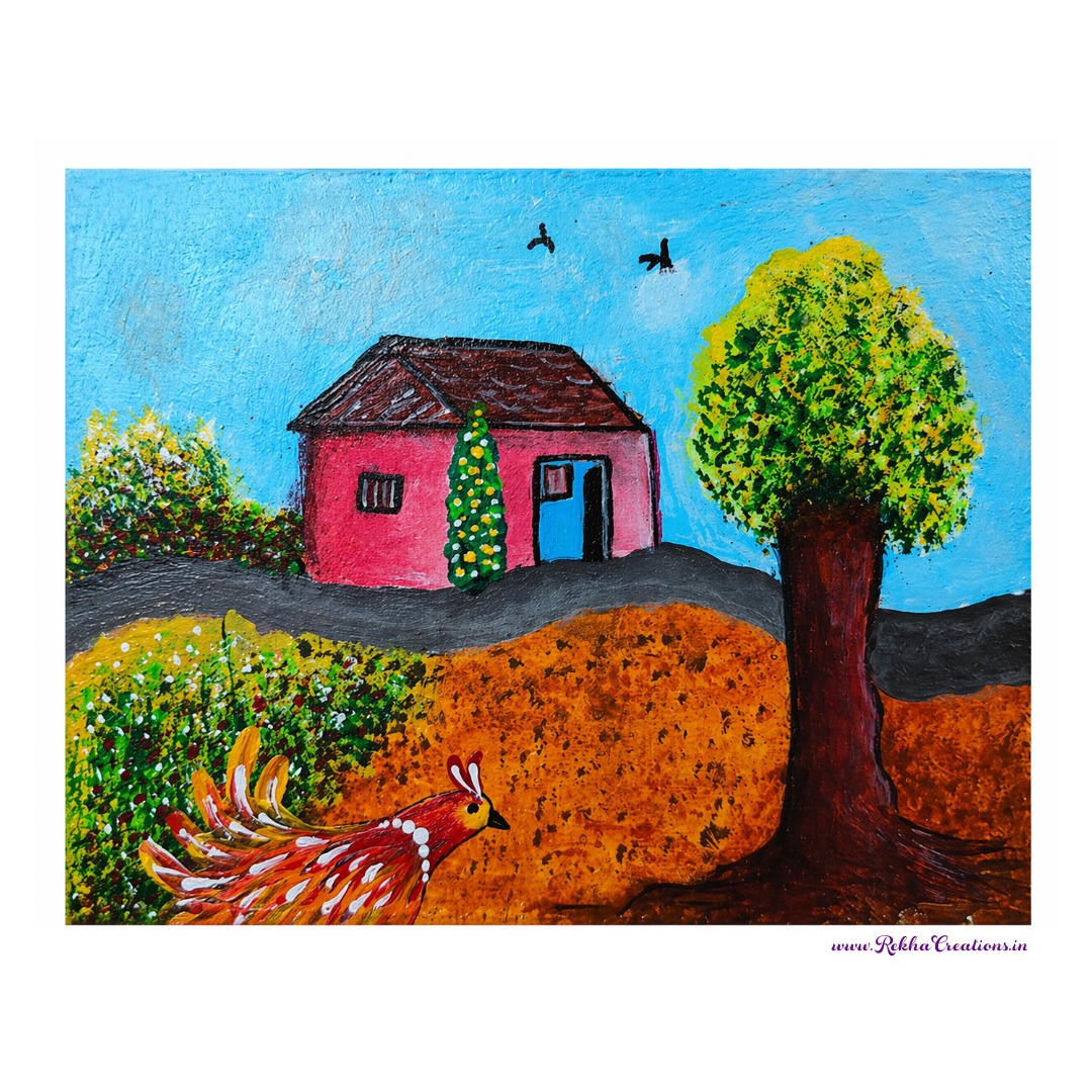 Fridge Magnet - Colours of the Countryside